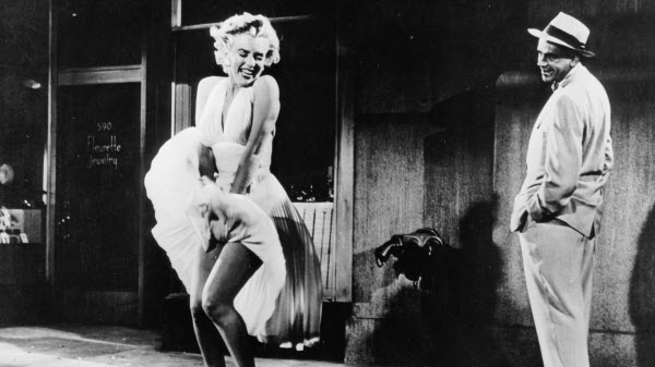 La historia de la escena espontánea de Marilyn Monroe que se convirtió en una de las fotos más famosas del siglo XX y que condujo a su divorcio






