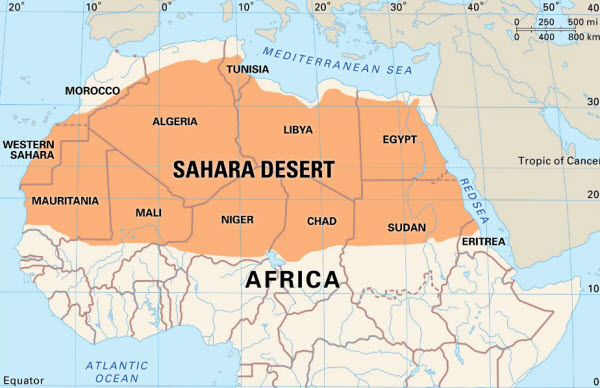 El Desierto del Sahara: Una Visión General