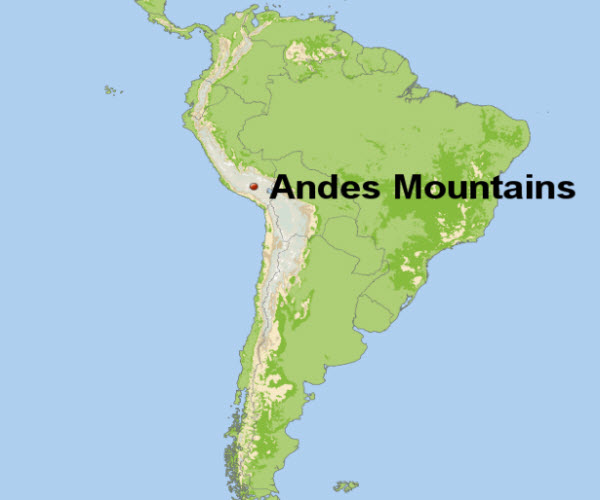 Los Andes: Una extensa y majestuosa cordillera en América del Sur