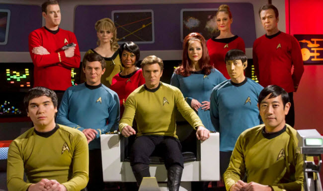 La Evolución de los Colores de los Uniformes en "Star Trek"