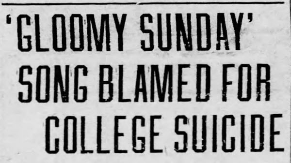 The Gloomy Sunday Phenomenon: Music and its Dark Influence