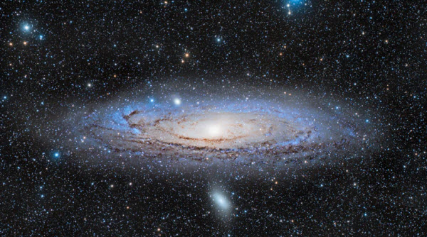 Andromeda: Our Giant Neighbor and Its Journey Towards Colliding with the Milky Way