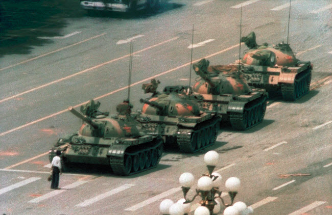 The Silent Standoff: A Historic Moment from Tiananmen Protests